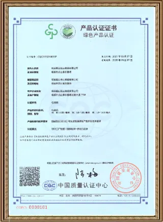 Certificação de produtos verdes